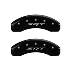 Black SRT Caliper Covers for 2008–2014 Dodge Challenger SRT8 by MGP