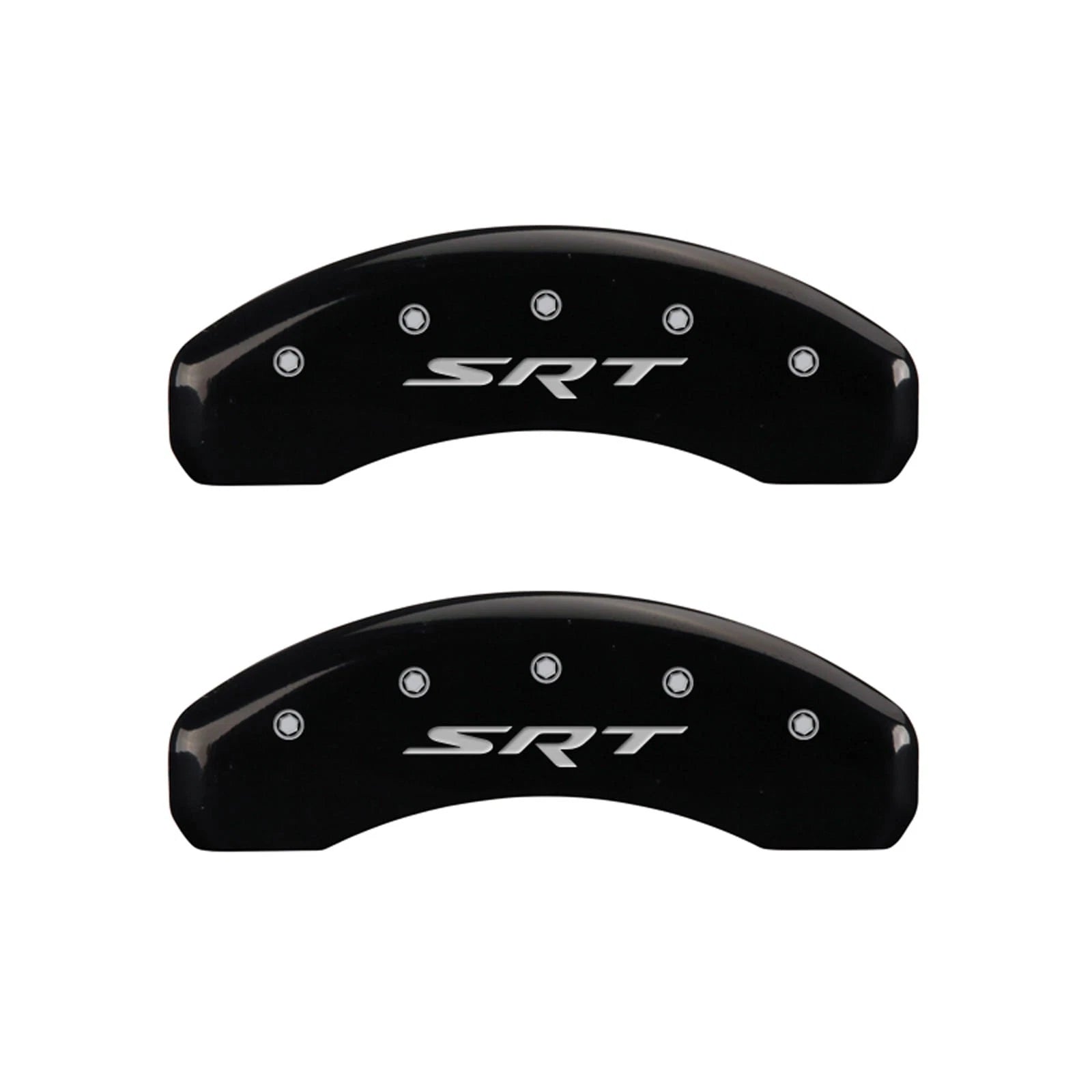 Black SRT Caliper Covers for 2008–2014 Dodge Challenger SRT8 by MGP