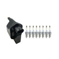 Set of 8 Hitachi Ignition Coils & NGK Platinum Spark Plugs for Ram 1500 (1994–2001)