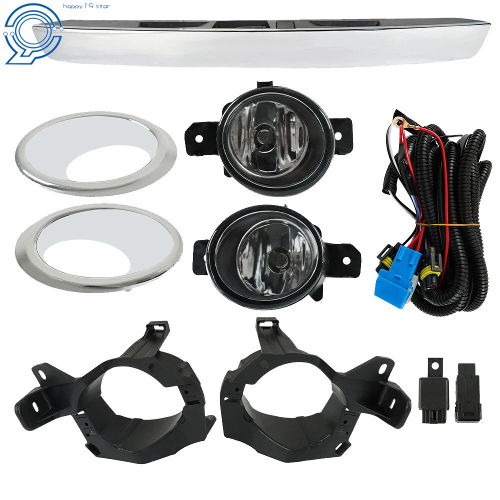 Fog Lights with Bezel and Switch Kit for Nissan Pathfinder (2013-2016)
