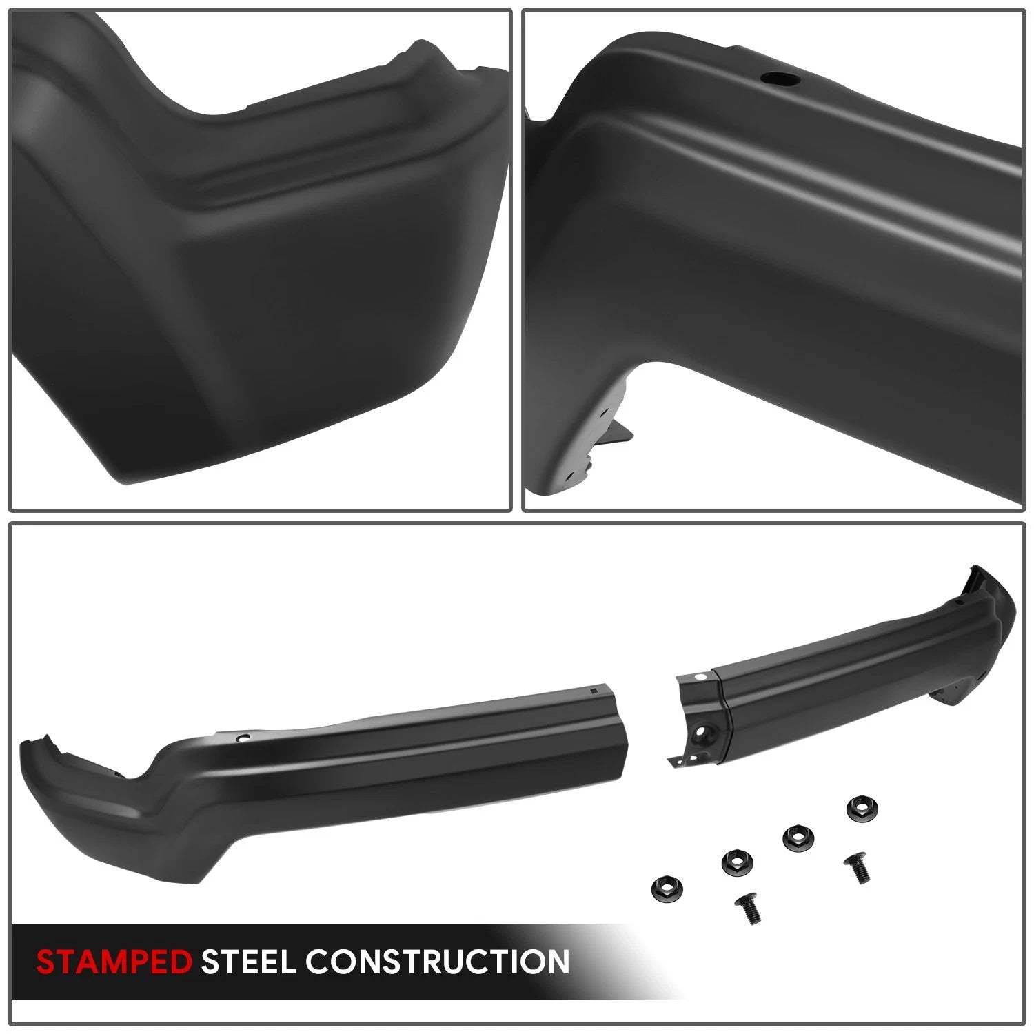 Front Bumper Face Bar for Chevrolet Silverado 1500 (2022–2025) Black