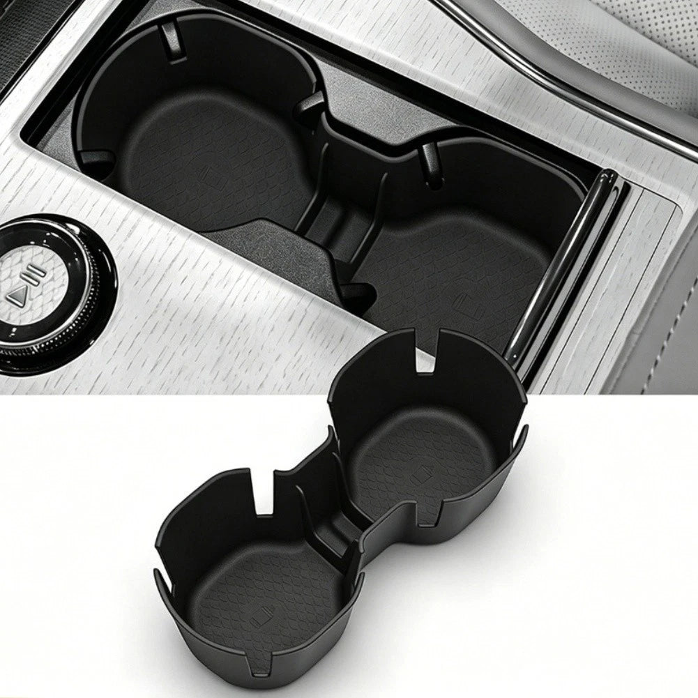 Water Cup Holder for Volvo EX90 (2025–2026) TPE Black