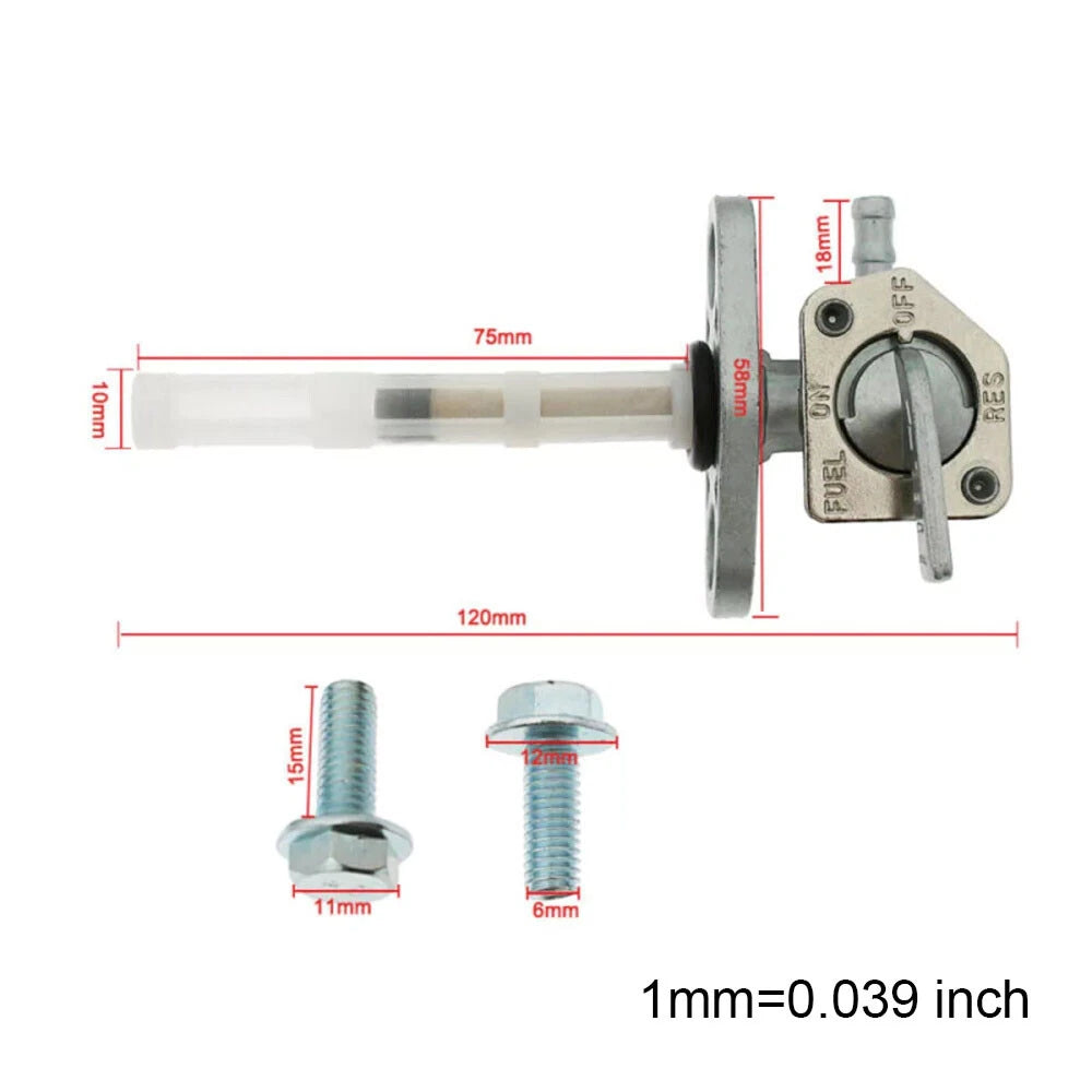 2X Fuel Tap Gas Valve Petcock Switch for Honda CRF50F/70F/80F XR70R XR80R