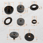 Silicone Body Mount Bushings Kit for Ford Super Duty F-250/F-350