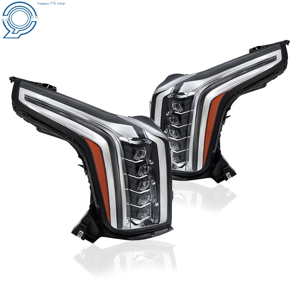 Clear Lens LED Headlights for Cadillac Escalade (2015–2020) - Right & Left