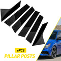 Pillar Post Door Trim for Hyundai Elantra (2021–2023) Gloss Black