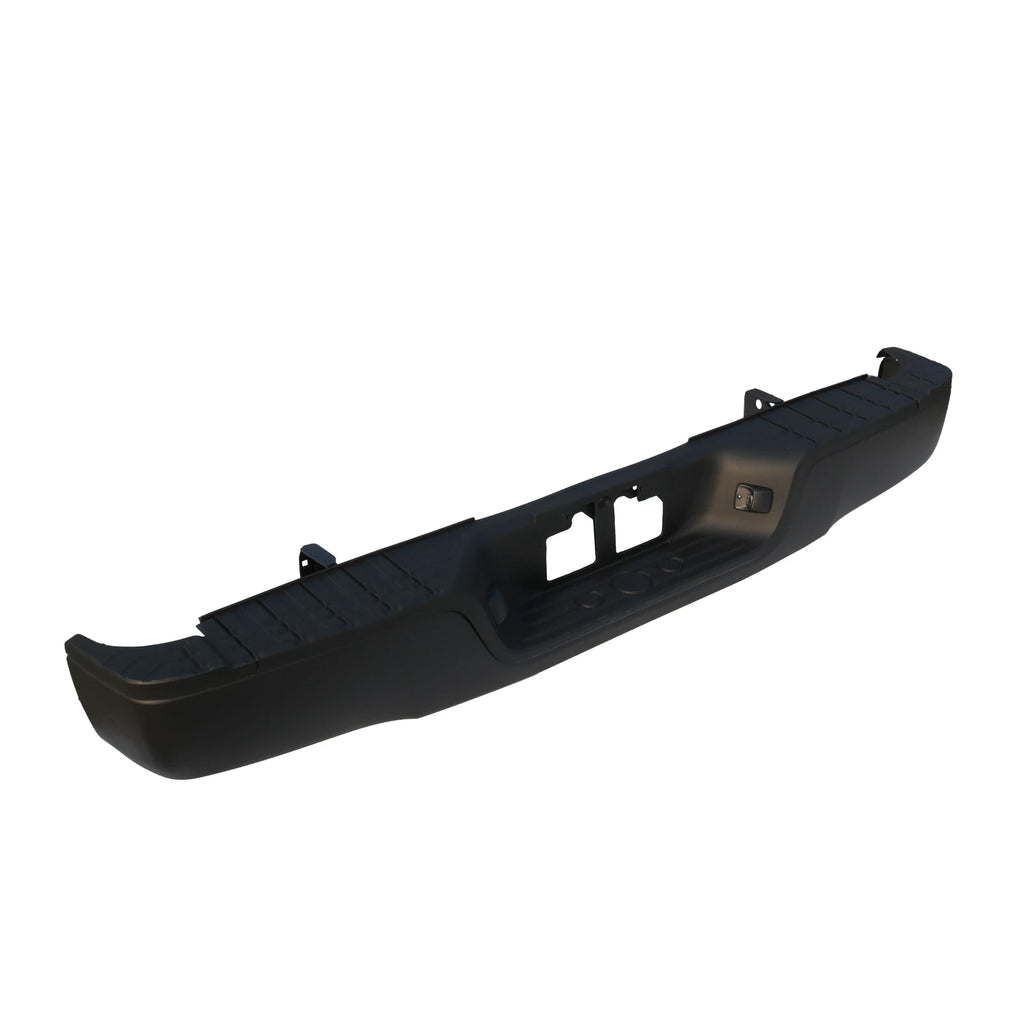 Rear Step Bumper for Toyota Tundra (2007–2013) Black Steel