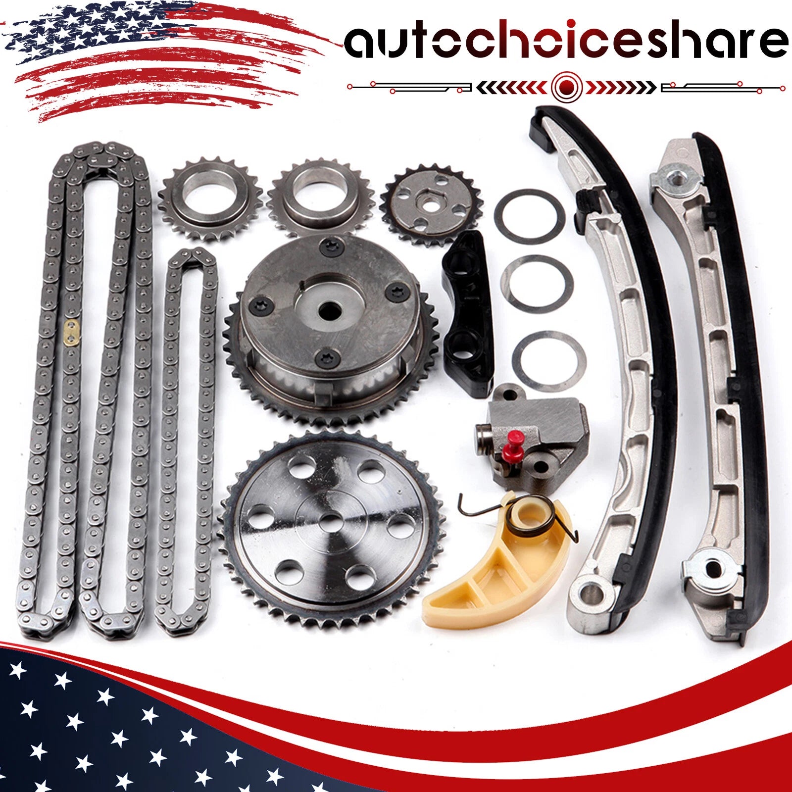 Timing Chain Kit with Tensioner for Mazda 3, Speed6, CX-7 (2007–2013)