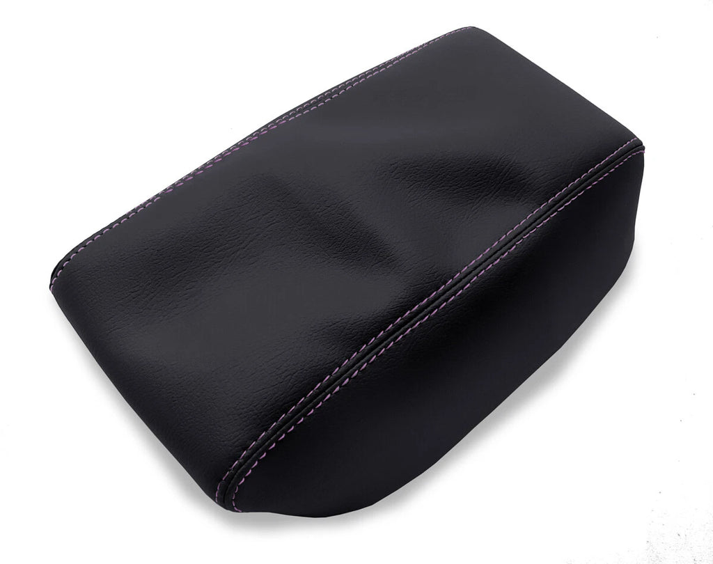 Console Armrest Cover for Hyundai Elantra (2017–2020) - Purple Stitch