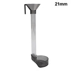 2X Shrimp Feeder Set with PC Tube Feeding Ring and Brush for Fish Tank