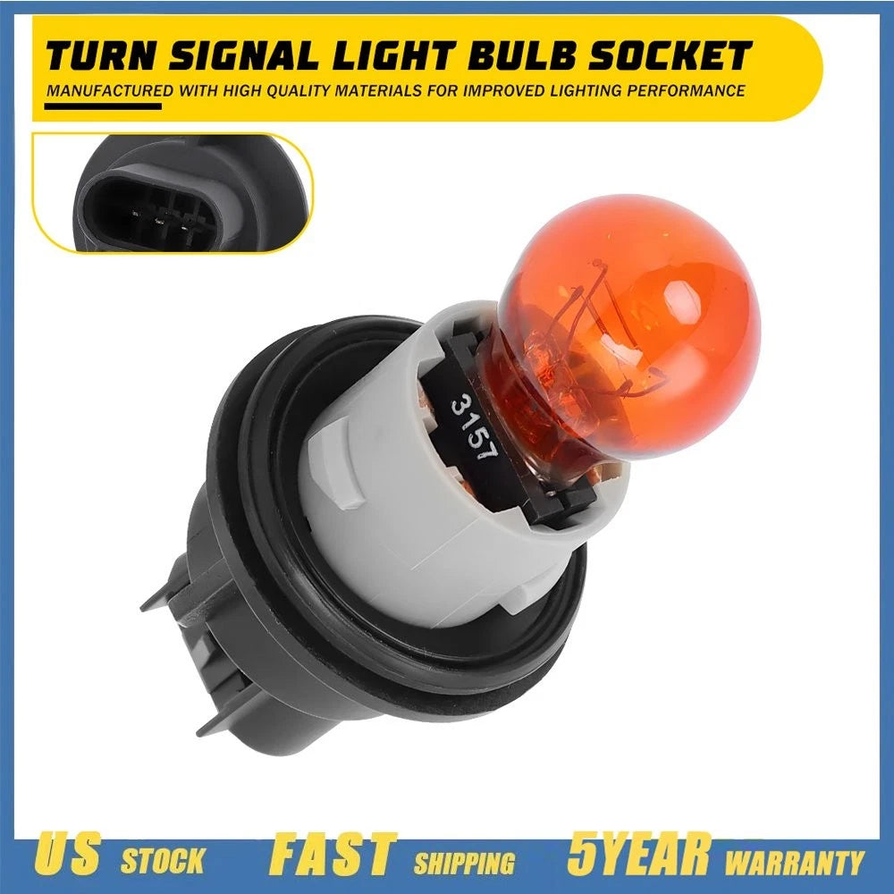 Turn Signal Light Bulb Socket Flasher for Dodge Ram 1500 2500 (1994–2001) 5191189AA