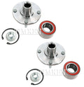 Set of 2 Front Timken Wheel Bearing & Hub Kit for Ford Focus (2000–2011)