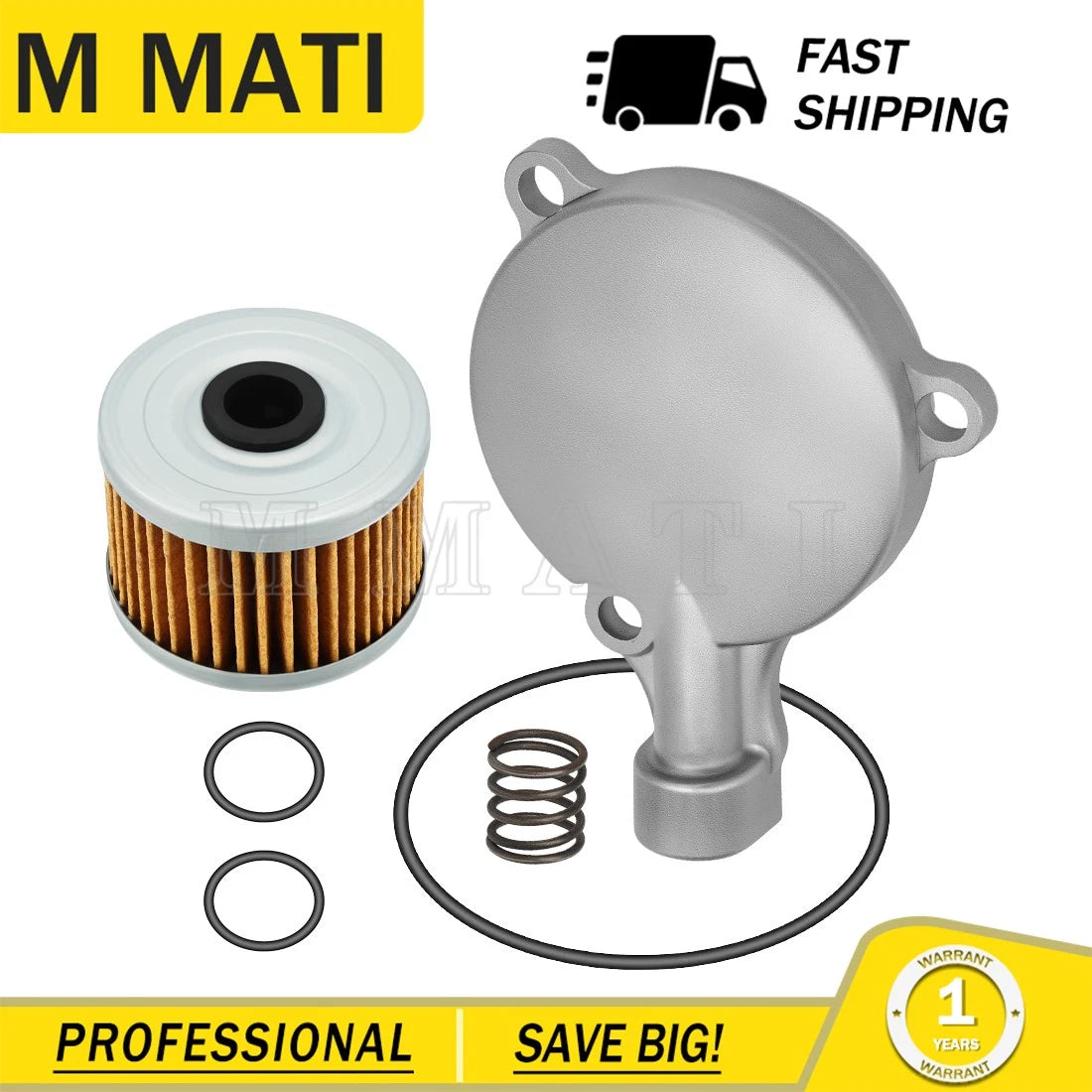 Engine Oil Filter Cover 11333-HN5-670 for Honda Rancher 350 (2000–2006)