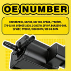 2X EGR Vacuum Solenoid Valve for VW Polo (2002–2022)