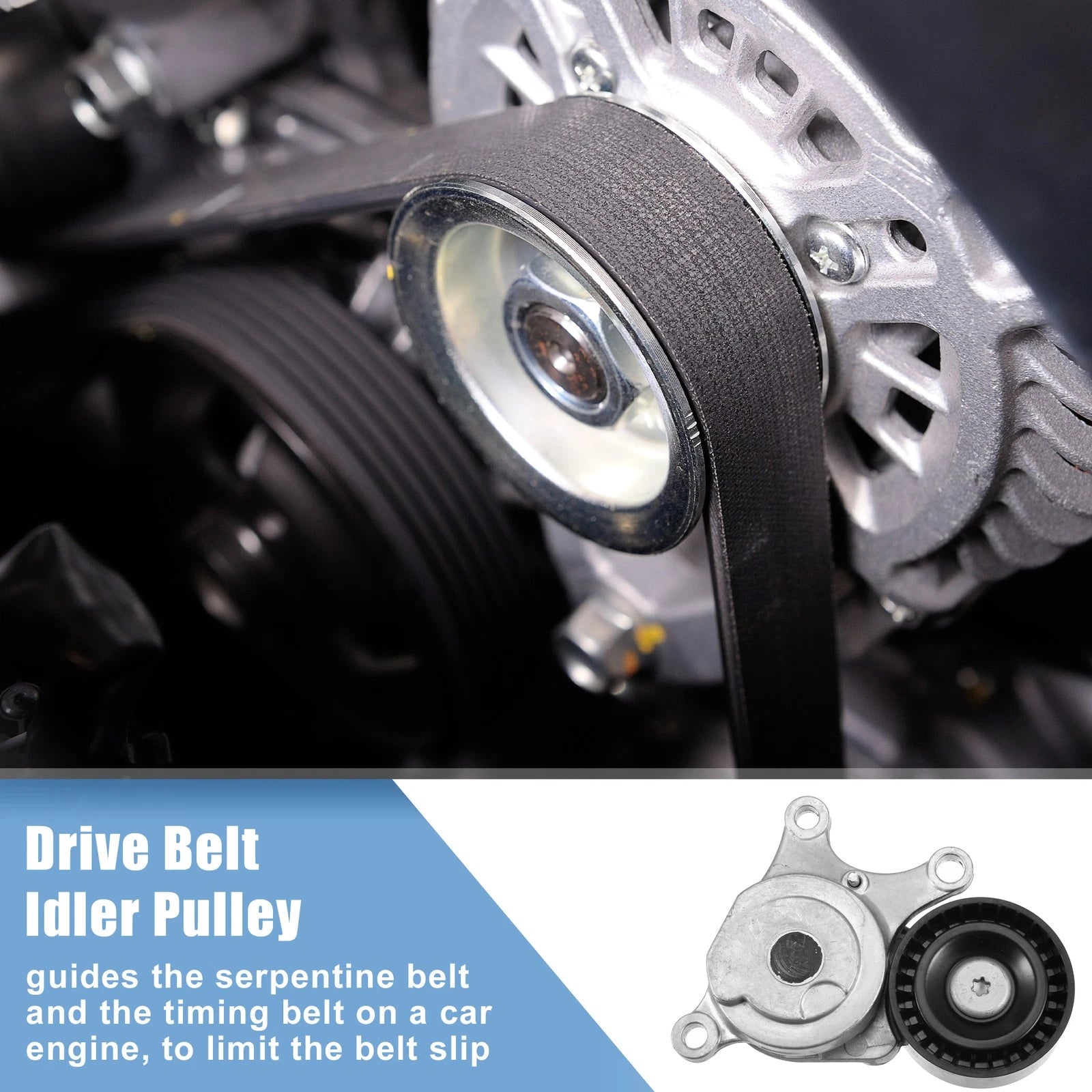 Drive Belt Tensioner Assembly for Mercedes-Benz CLA250 GLA250 (2014–2019) 2702000370