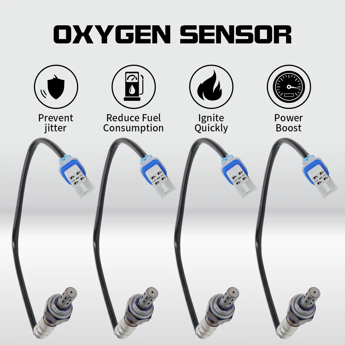 4X O2 Oxygen Sensor Upstream + Downstream for Chevrolet Silverado 1500 (2003–2006)