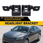 Set of 2 Headlight Lamp Mount Brackets for Ford Fusion Lincoln MKZ (2013–2018)