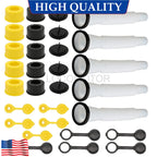 5X Replacement Gas Can Spout Nozzle Vent Kit for Plastic Gas Cans (Old Style)