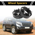 2Pcs Wheel Spacers 6x139.7mm M12x1.5 for Toyota Land Cruiser 