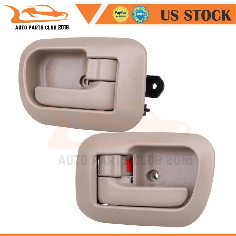 Set of 2 Door Handles for Toyota Sienna (1998–2003) Beige Interior