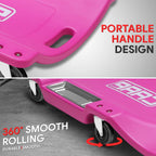 40 Inch Purple Low Profile Creeper for Workshop Mechanics