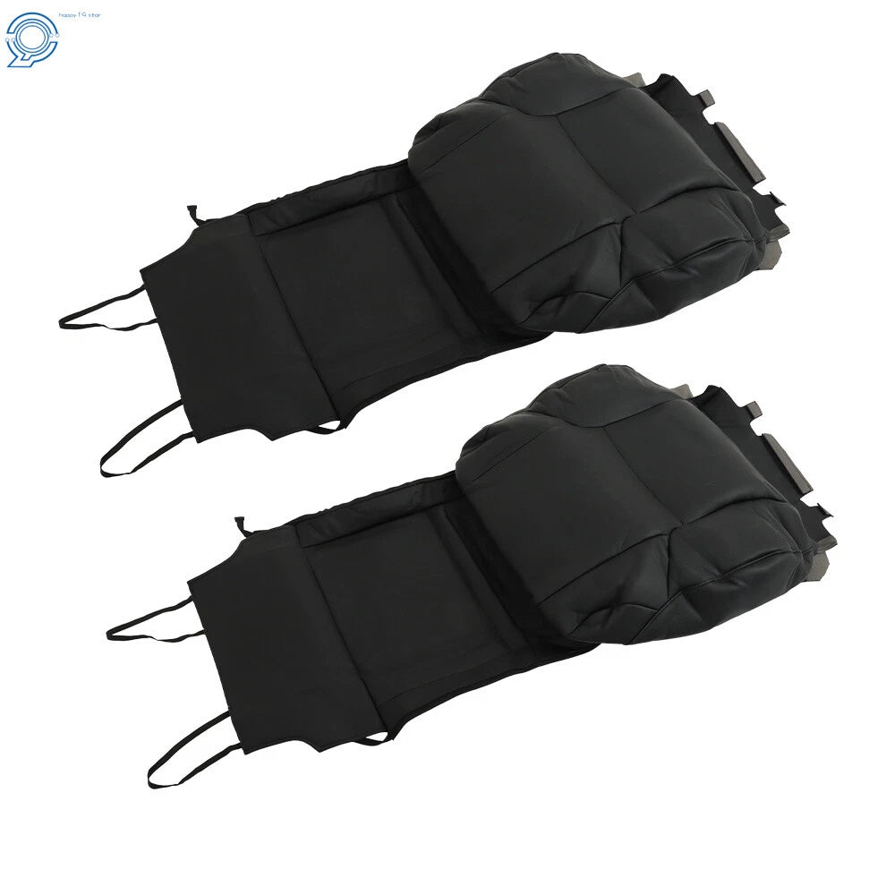 Set of 2 Seat Covers for Toyota 4Runner (2003-2009) Black