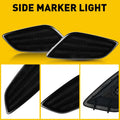 4PC Smoke Fender Side Marker Lights for Jeep Wrangler TJ (1997–2006)