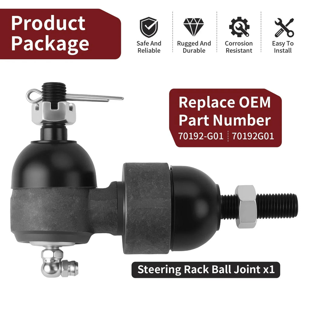 Steering Rack Ball Joint for EZGO TXT Medalist Golf Cart (1994–2001)