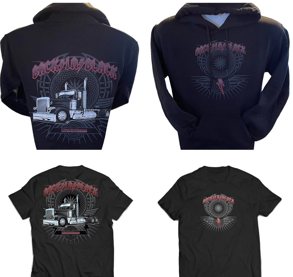 Graphic Trucker T-Shirt & Hoodie for Big Rig Trucks BRT