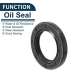 Set of 5 Oil Seal Rotary Shaft Seal NBR Rubber 30x47x6mm