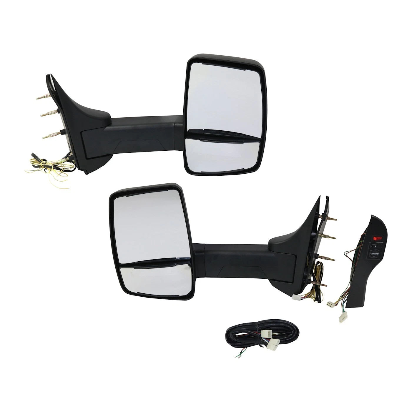 Set of 2 Heated Towing Mirrors for E450 Van E150