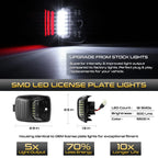 LED License Plate Light for Toyota Tacoma/Tundra (2005–2015)