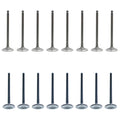 Set of 16 Intake & Exhaust Valves Kit for Colt Eclipse Elantra Galant (L4 16V)