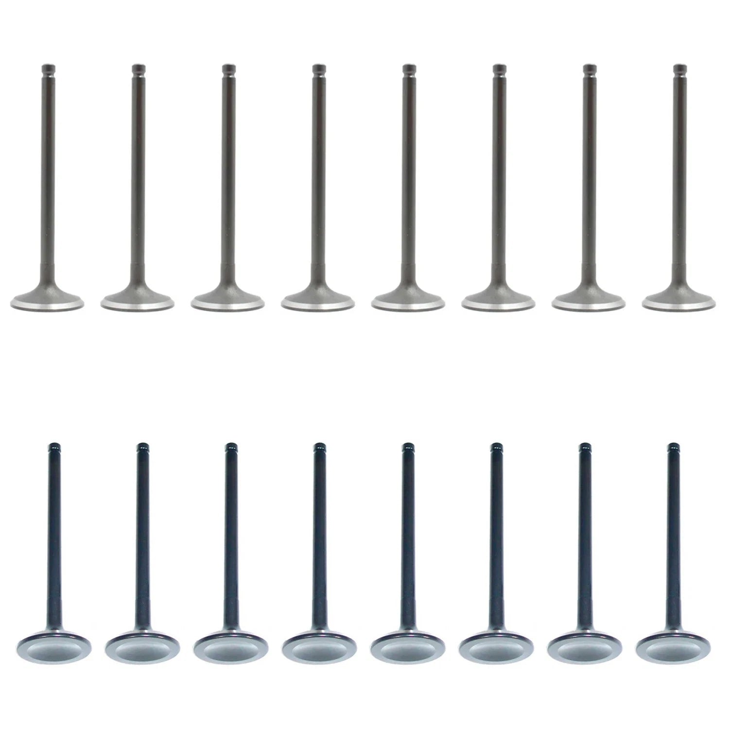 Set of 16 Intake & Exhaust Valves Kit for Colt Eclipse Elantra Galant (L4 16V)