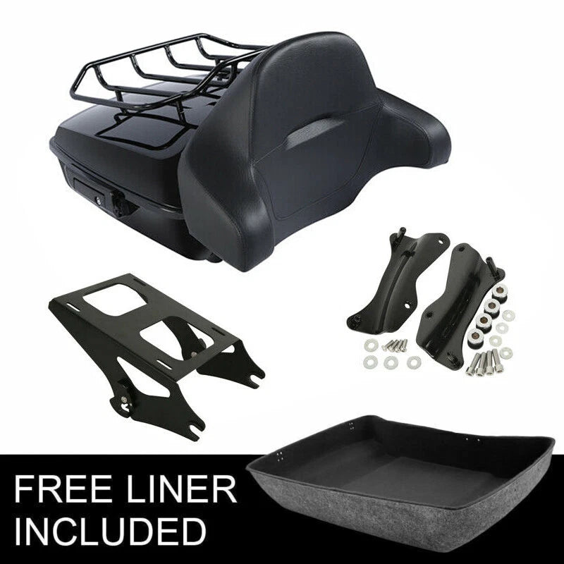 Trunk Pad Rack Mount Docking Kit for Harley CVO Street Glide (2014–2026)