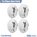 Set of 4 Chrome Wheel Center Hub Caps for Ford Expedition (1999–2000) XL1Z-1130-BA