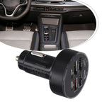 Car Phone Charger Adapter for Universal Use (Fast Charge, Voltage Display)