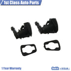 Set of 2 Windshield Wiper Washer Jet Nozzles for Ford Focus (2008–2011)