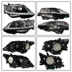 Set of 2 Halogen Headlights for Lexus RX350 RX450h (2013–2015)