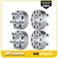 Set of 4 Wheel Spacers for Chevy S10, Blazer, Corvette (Hub Centric)