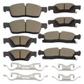 Set of 8 Ceramic Brake Pads for Dodge Durango (2011–2020)