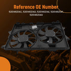 240W Heavy Duty Cooling Fan for Jeep Cherokee (2014–2023)