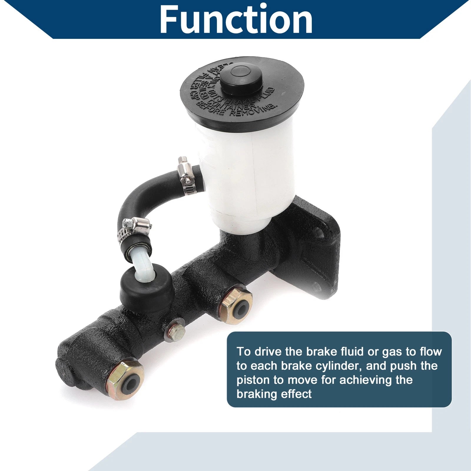 Brake Master Cylinder Reservoir No. 4720160420 for Toyota Pickup (1979–1985)