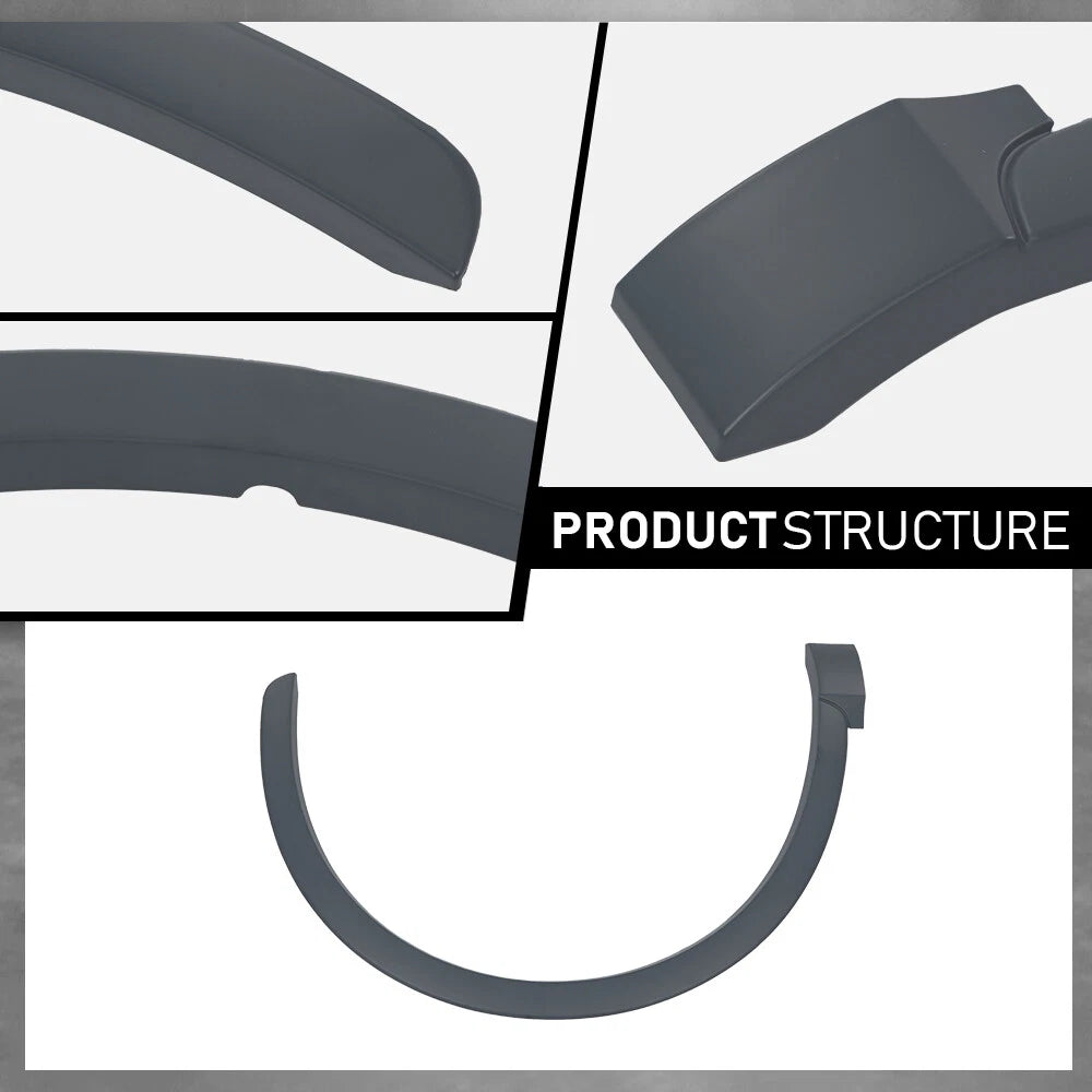 Front Fender Flare Wheel Arch Molding Trim for Audi Q3 (2015–2018)