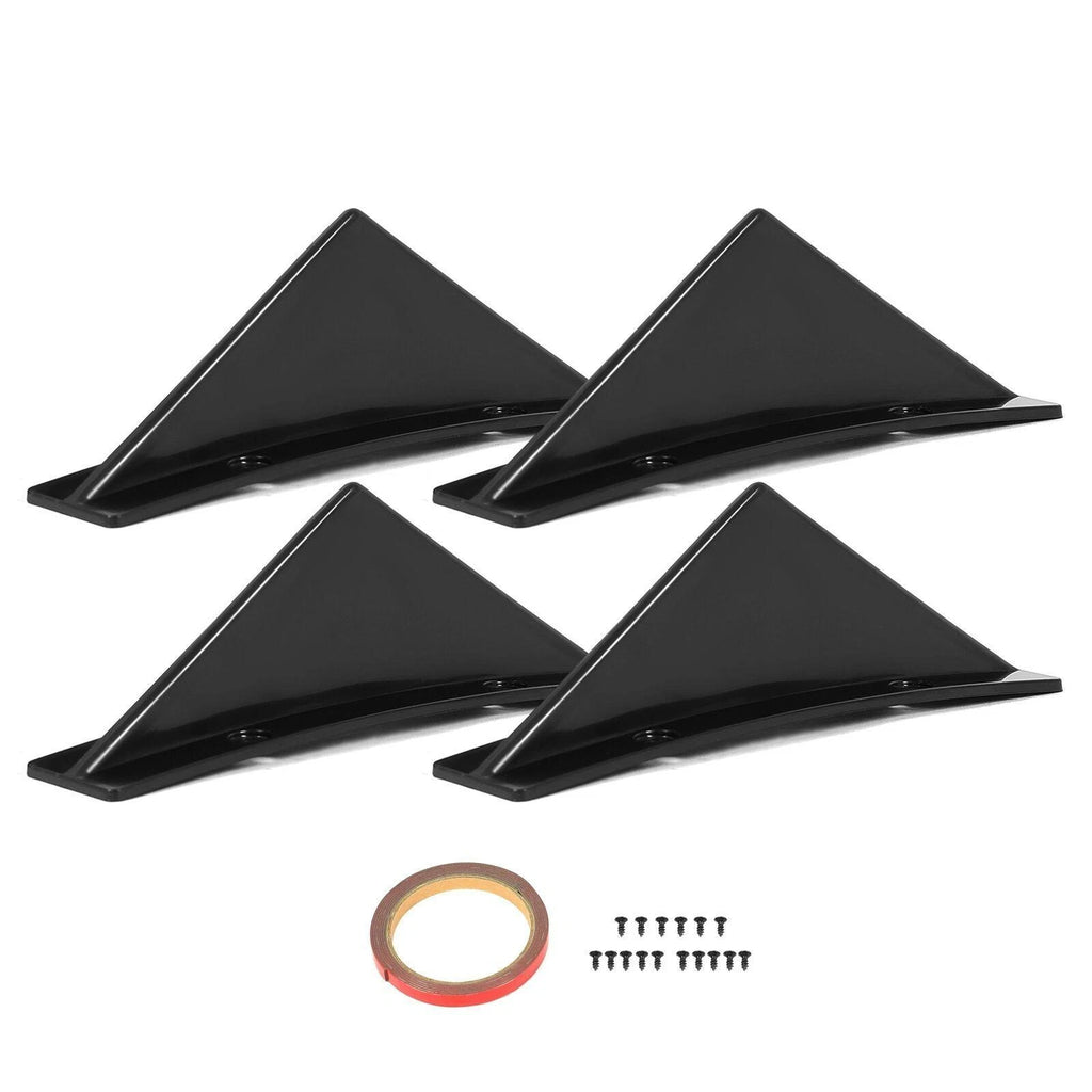Rear Bumper Diffuser Shark Fins for Ford Mustang (2000–2021)