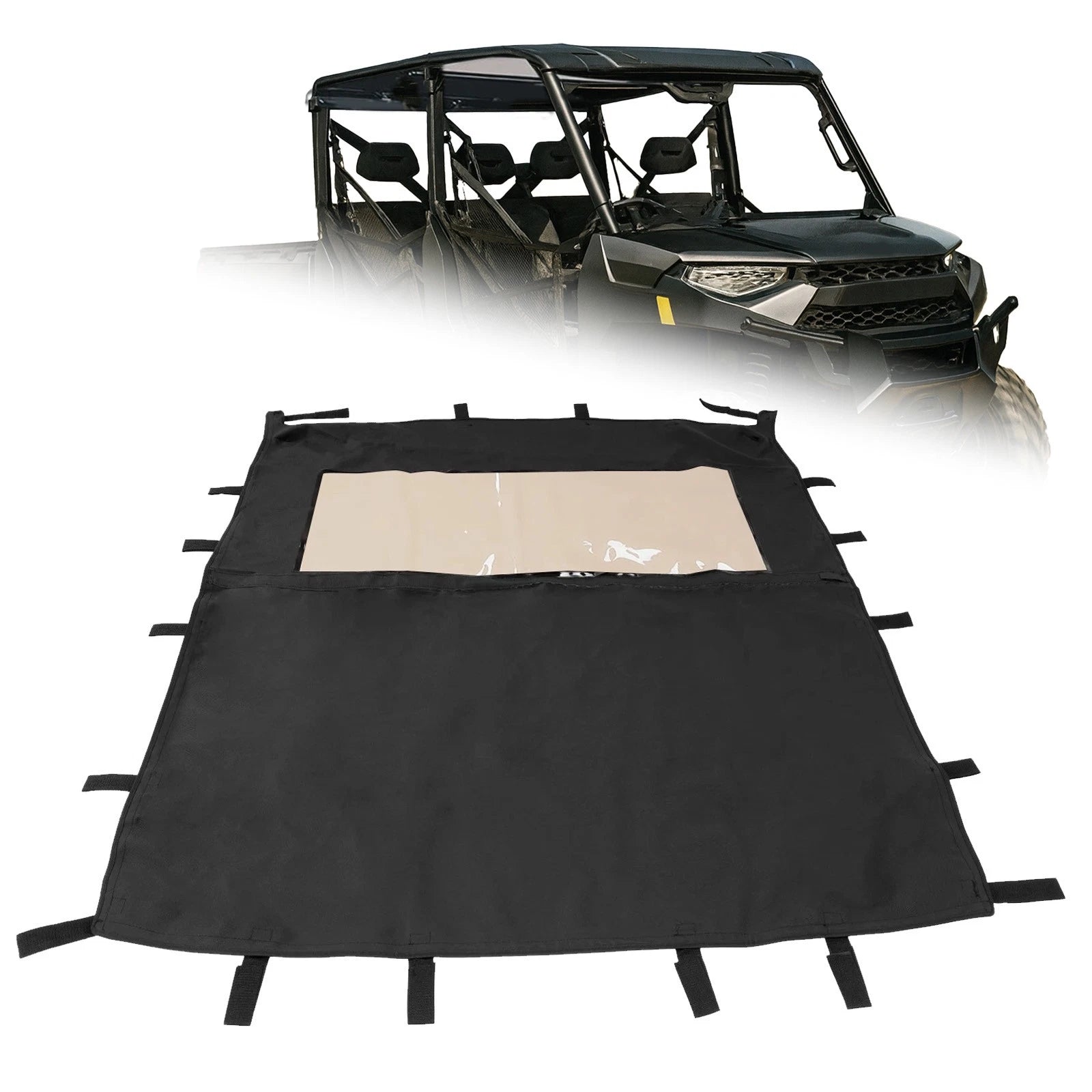 Soft Roof Top for Polaris Ranger Crew 1000/900/570/XP/PRO (2015–2025)