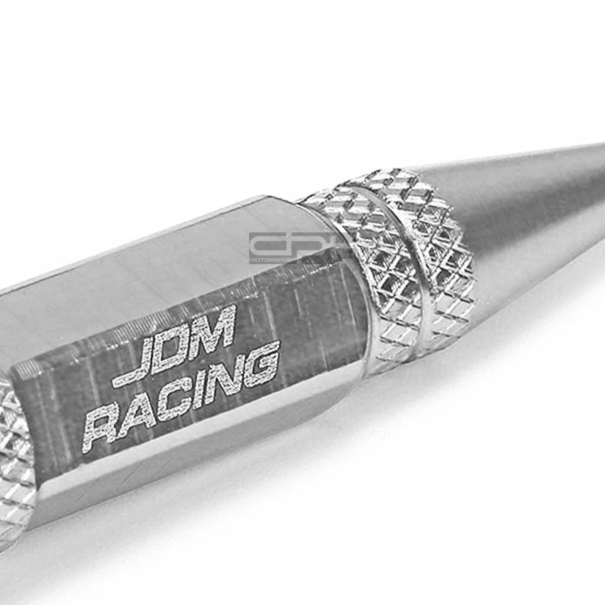 Set of 4 Silver 60mm Universal Tire Rim Air Port Dust Cover Valve Caps