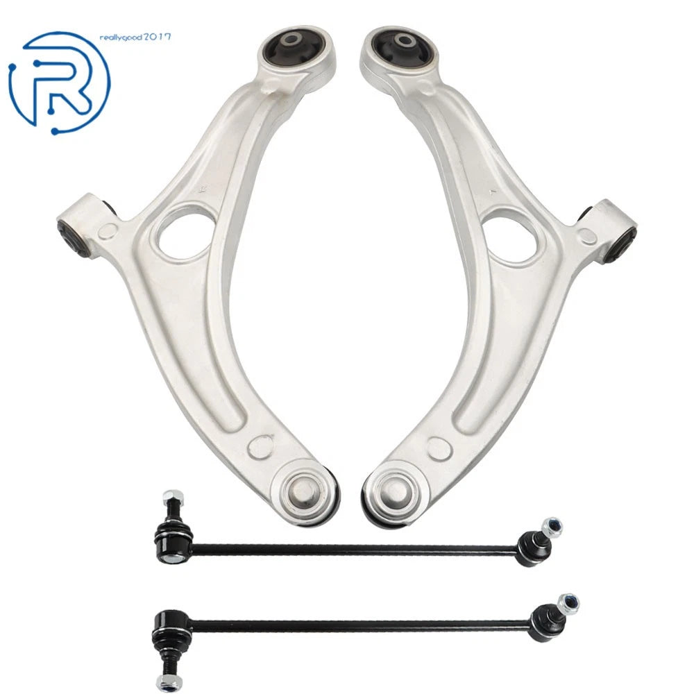 Set of 4 Front Control Arms with Ball Joints for Hyundai Sonata (2011–2012)