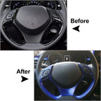Steering Wheel Button Panel Trim for Toyota C-HR (2016–2023)