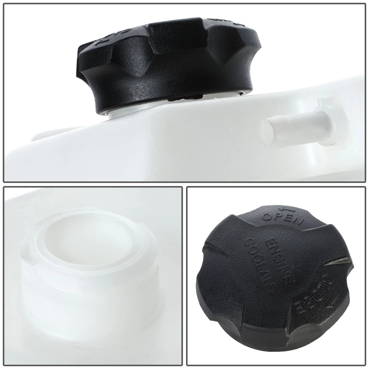 Coolant Fluid Overflow Tank Reservoir Bottle + Cap for Sportage Tucson (2014–2016)